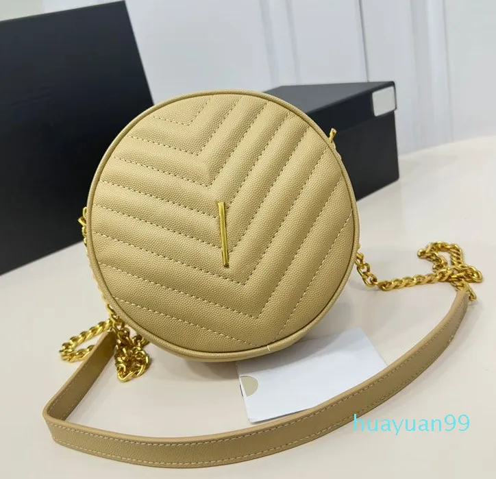 DHgate Leather Crossbody Bag V Shaped Designer Chain Shoulder Bag Small Plain Handbag Purse Bags Luggage Accessories