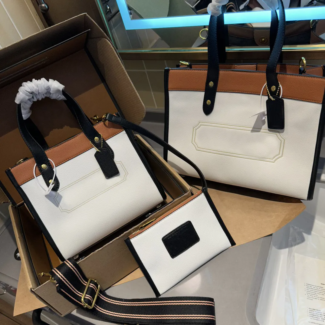 Designers Ny ren färgläder gammal tryckt magnetiskt spänne Enkel axel sned span på väskan för kvinnor mamma shoppingväska kort resväska