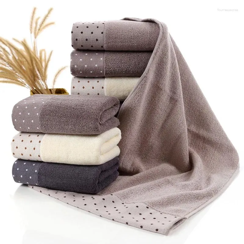 Towel Cotton Bath Towels For Adults Absorbent Terry Luxury Hand Beach Face Sheet Adult Men Women Basic Soft 70x140cm/34x70