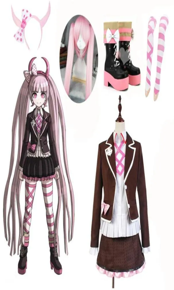 Danganronpa別のエピソードutsugi kotokoコスプレハロウィーンパーティーユニフォームoutfit3844757のコスプレ