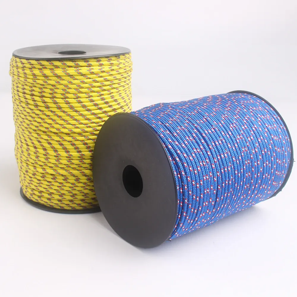 Paracord YoouPara 30 couleurs plus Paracord 3mm 100M corde de parachute escalade corde de camping bricolage corde à linge corde multifonctionnelle