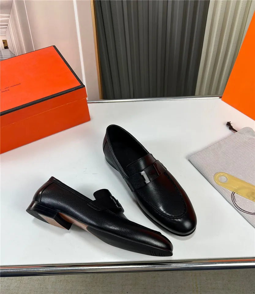 39MODEL 2024 New Arrival Designer Men Patent Leather Shoes Party And Wedding Men's luxurious Dress Shoes Handmade Slip-On Loafer