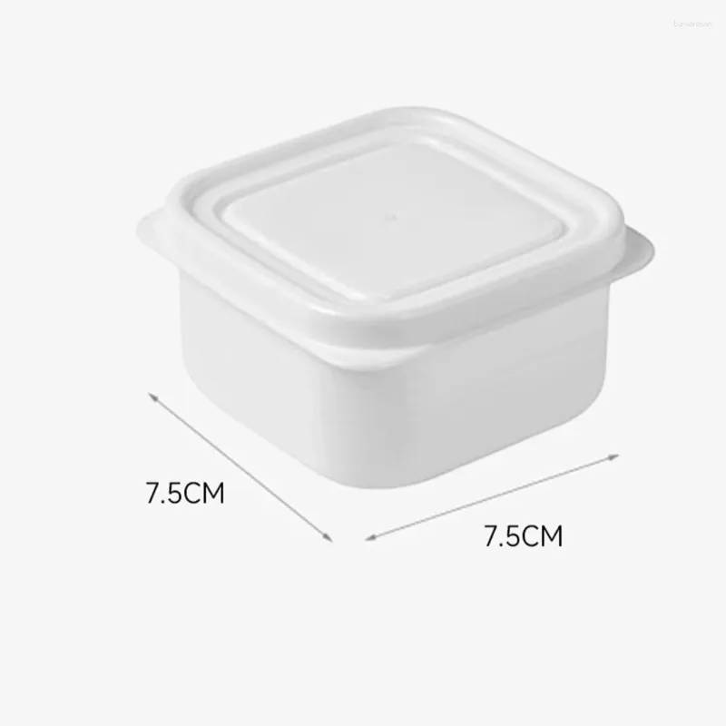 Storage Bottles No Burr High Quality Box Avoid Waste Efficient Food Grade Plastic Clear Rectangular Square Shape Sealed