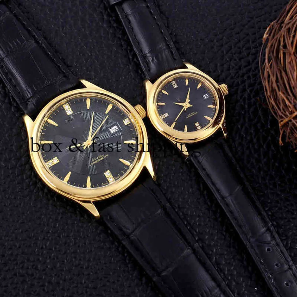 オートティックオメルgアワッチwristwatch luxury dsinr fully coupl businssファッションウォッチモントレデル