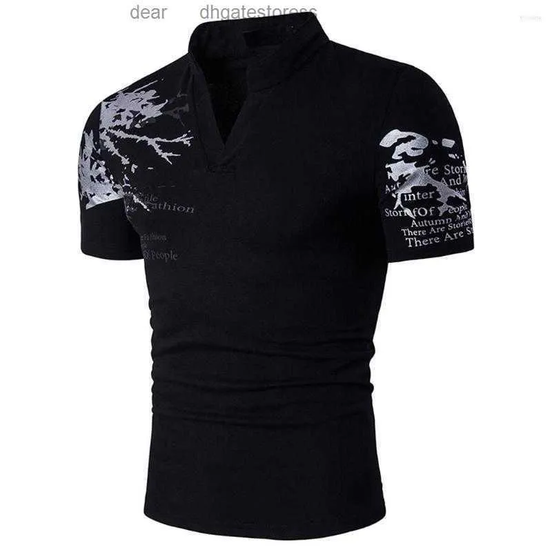 T-shirts pour hommes t-shirt coupe ajustée hauts musculaires manches courtes hommes vêtements décontracté haut respirant grande taille