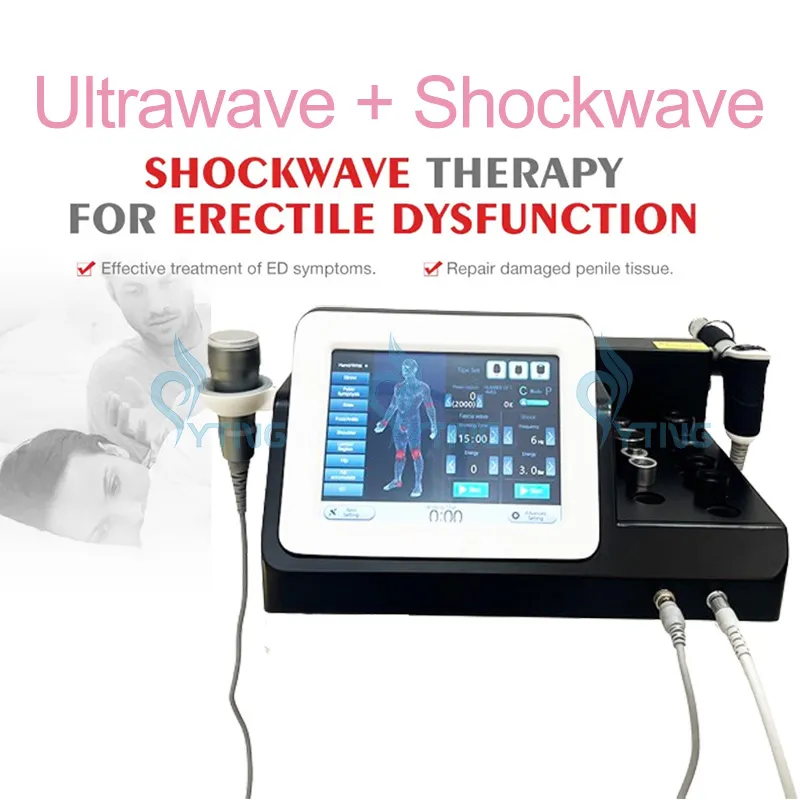 Pneumatische Shock Wave Ultrawave Fysiotherapie Machine Pijnbestrijding ED Behandeling Pijnbestrijding