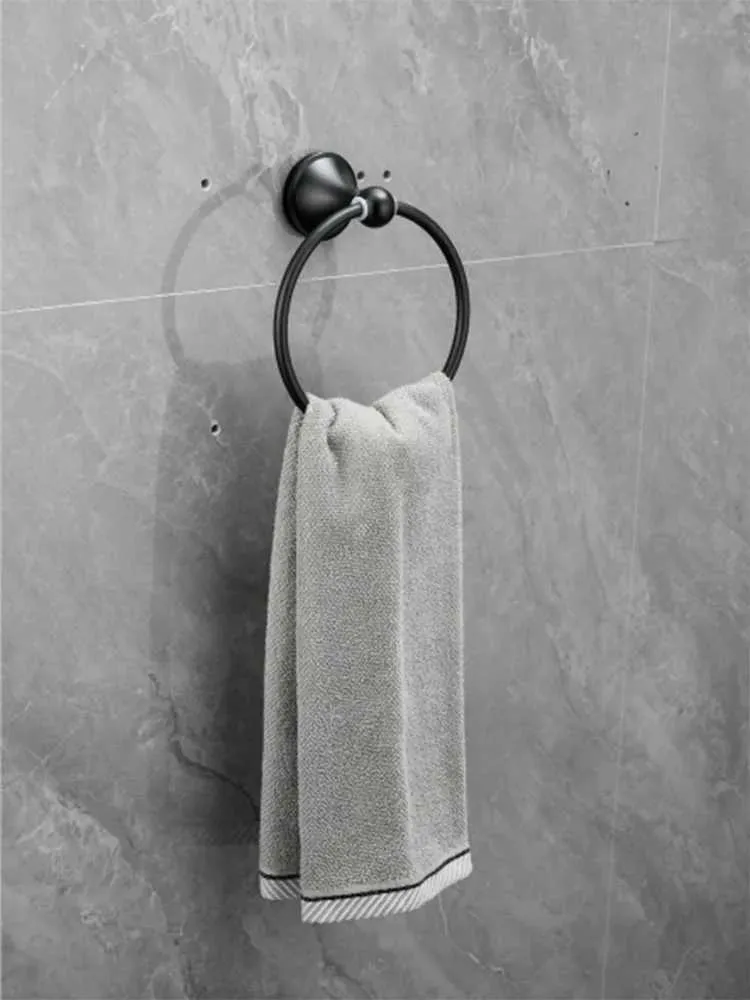 Anéis de toalha para banheiro, anel de toalha autoadesivo de aço inoxidável, suporte de parede para toalhas de mão para cozinha, banheiro 240321