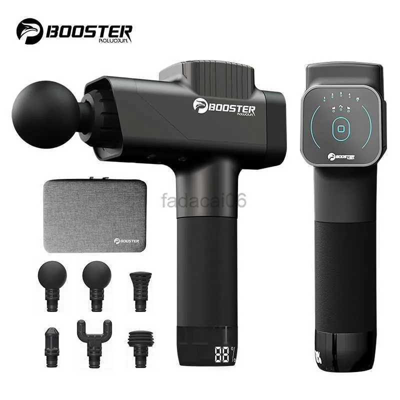 Massage Gun Booster M2-C Pistolet de massage intelligent Relaxation des tissus profonds Percussion professionnelle Pistolet de fascia musculaire Masseur électrique portatif pour le corps 240321