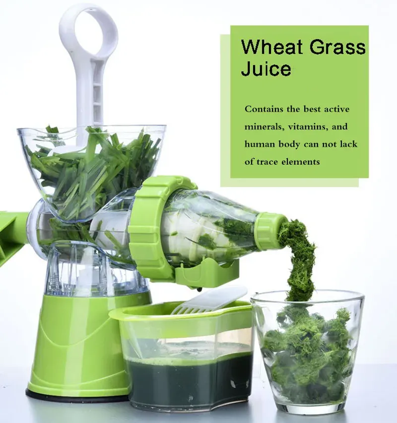 Juicers Multifunction 휴대용 DIY Juicer Fresh Orange Wheatgrass Juicer Machine Health Kitchen Tools Extracteur Dejus