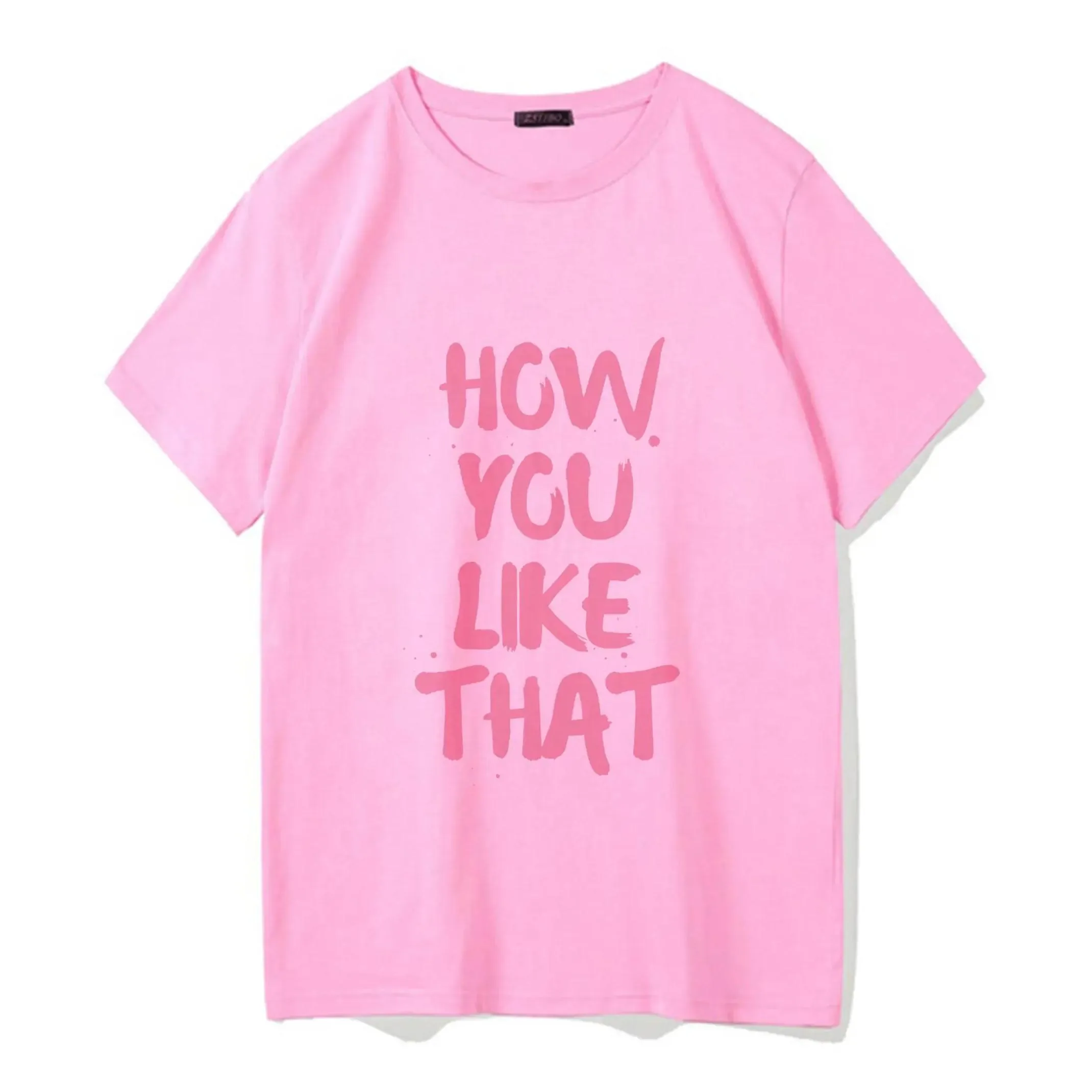 Camiseta feminina como você gosta de roupas kpop na moda tshirt senhoras kawaii harajuku lovesick meninas imprimir manga curta vintage y2k gota de otka3