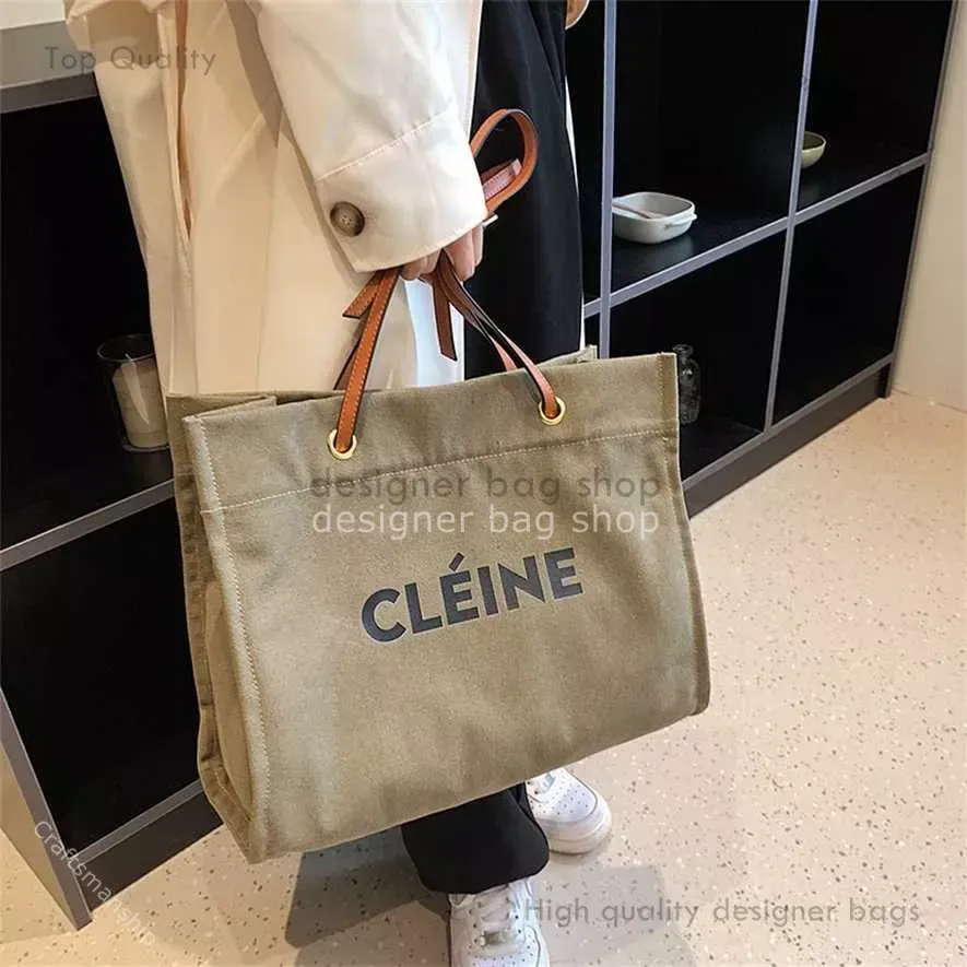 sac fourre-tout sac fourre-tout de grande capacité pour femmes nouvelle tendance sac à main de mode toile imprimée lettre sac à bandoulière de banlieue 75% pas cher sortie en gros