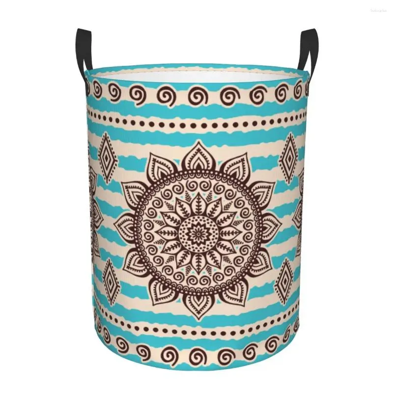 Sacs à linge panier pliant motif Tribal éthique vêtements sales jouets seau de rangement garde-robe vêtements organisateur panier