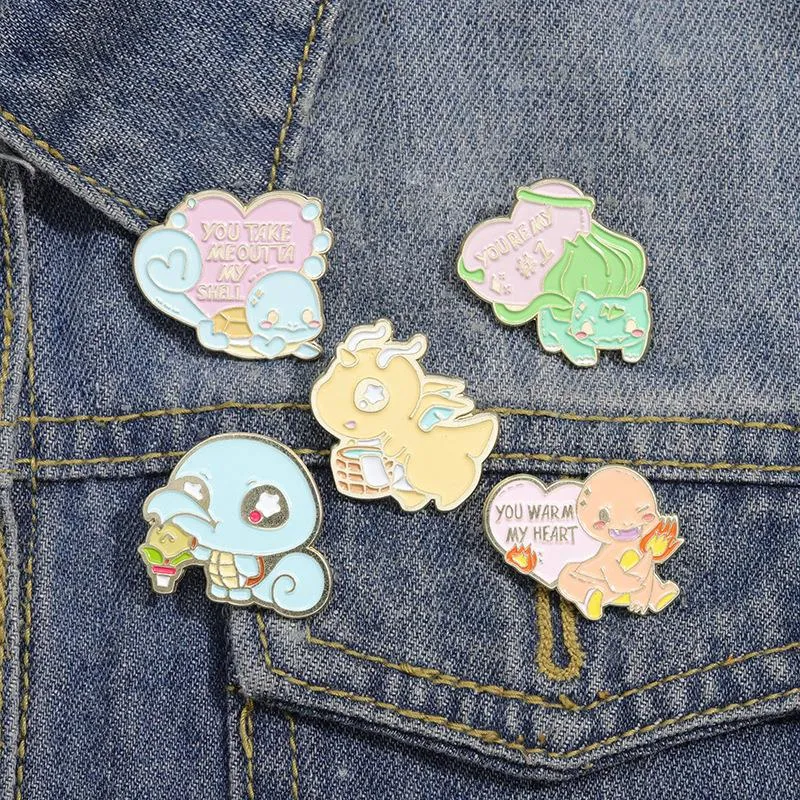 Kids Game Geel Elf Schildpad Draak Pin Leuke Anime Films Games Harde Emaille Pins Verzamel Cartoon Broche Rugzak Hoed tas Kraag Revers Badges