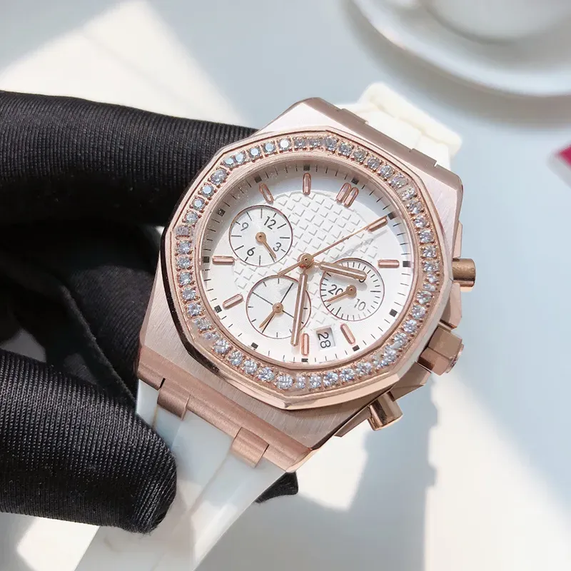 APPAAA Luxus 2024 Frauen Uhren 37mm Quarzwerk Uhren Mode Armbanduhren Frau Designer Armbanduhr Montre de luxe Festival Geschenk