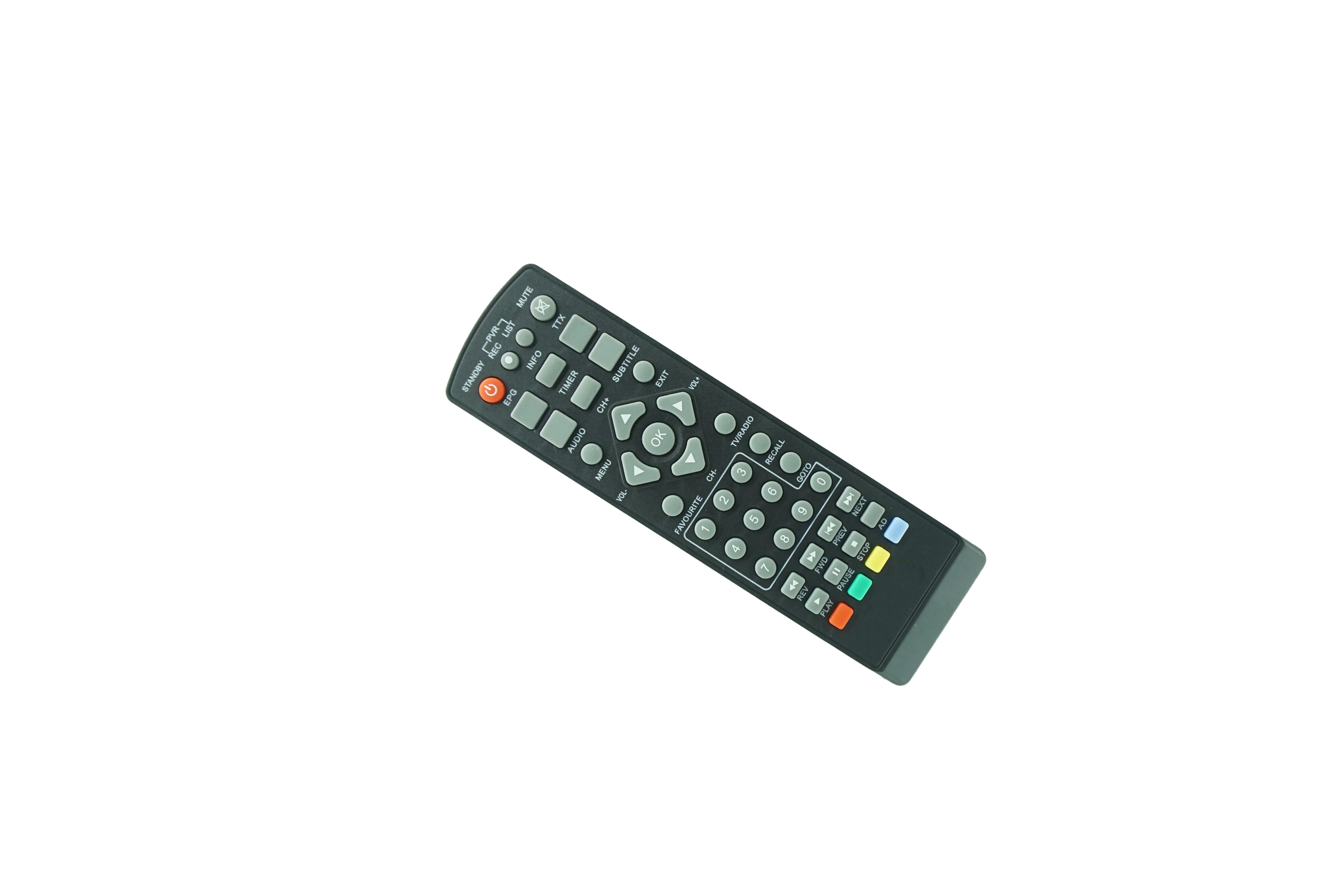 ERGO 1217 1204スマートHD SD DVB-S2 DVB-T DVB-T2デジタルSATレシーバーの交換リモートコントロール