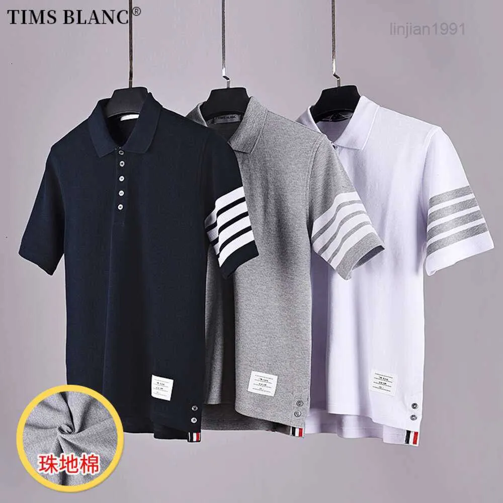 Hoodie TB Kurzarm Shirt Polo Men and Womens Ehepaar T-Shirt Tims Blanc Brand 2116