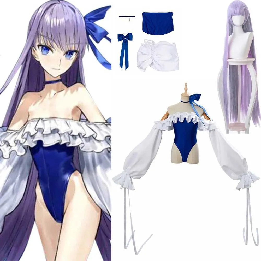 cosplay Anime Costumes Fate Grand Order jeu de rôle Meltlith Meltrylis jeu de rôle Allez les filles FGO maillots de bain Halloween costumes personnalisésC24321