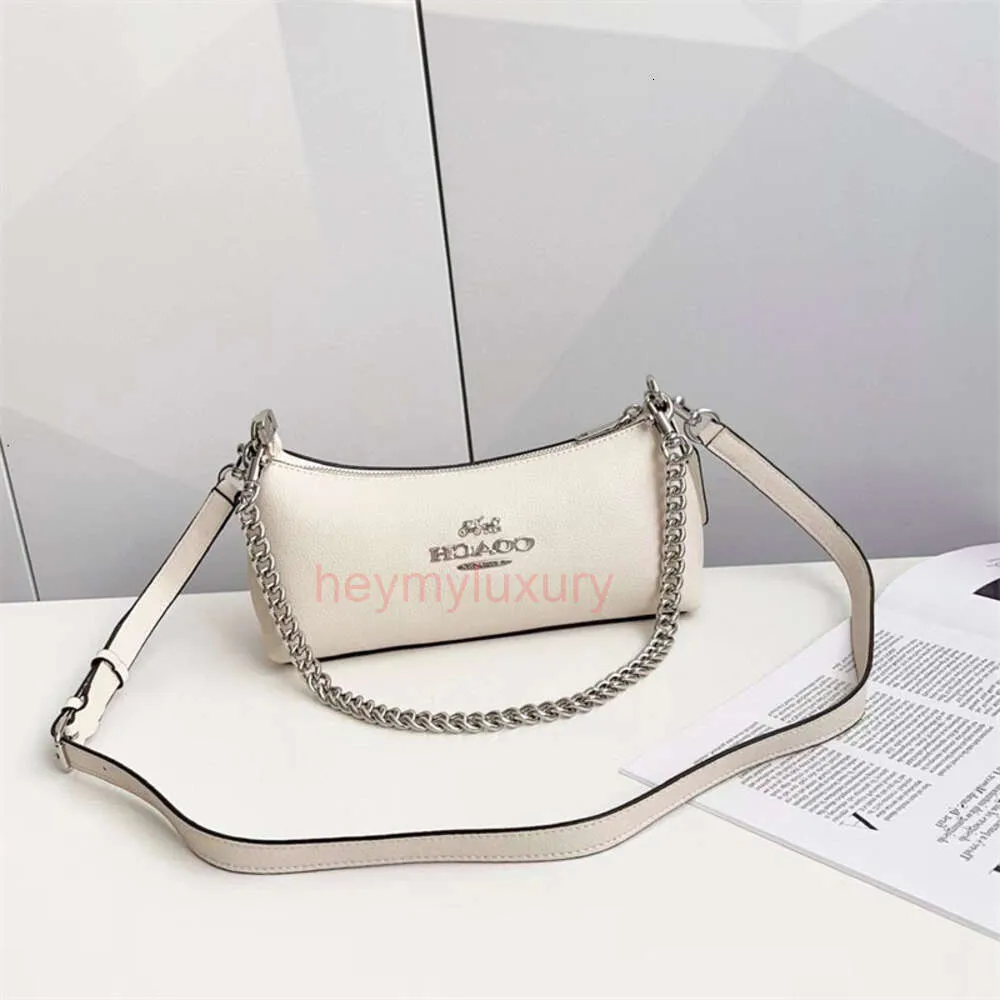 sling designer bag C Charlotte Old Flower Underarm Bag Fashionable Crocodile Pattern coacn Chain Small High Single Shoulder Crossbody