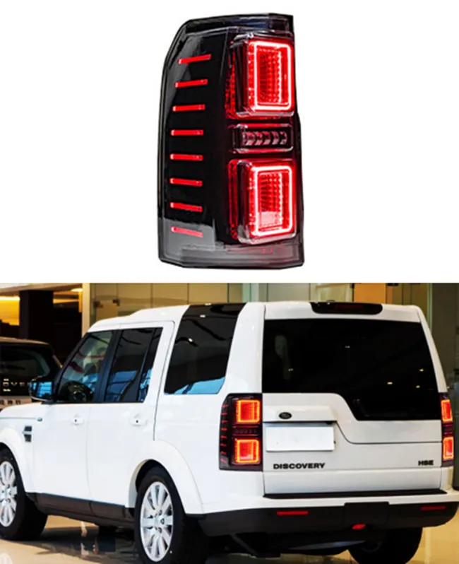 Bakre broms Omvänd dimma bakljus för Land Rover Discovery 3 4 LED-bakljus 2005-2017 Turn Signal Lamp Car Accessories