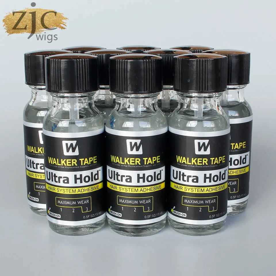 接着剤0.5fl Oz（15ml）ウルトラホールドブラシオン液体結合髪のレースウィッグ/トーピー/クロージャー/ビアードおよびリムーバーのための接着シリコン接着剤