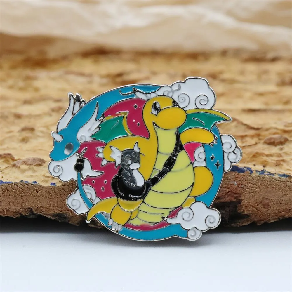 childhood yellow elf dragon badge Cute Anime Movies Games Hard Enamel Pins Collect Cartoon Brooch Backpack Hat Bag Collar Lapel Badges
