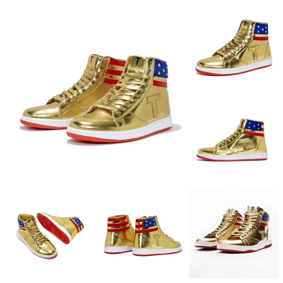 2024 Trump T Basketball Freizeitschuhe The Never Surrender High-Tops Designerschuhe TS Running Gold Custom Herren Outdoor Sneakers Comfort Sport Trendy Lace-up Outdoor ibk