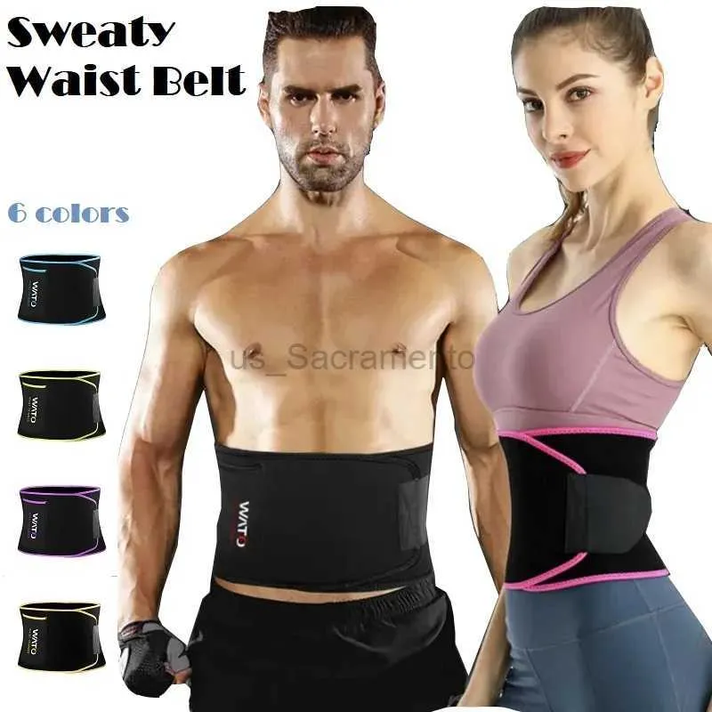 Slimming Belt Womens sports waist circumference adjustable chloroprene rubber material support abdominal sweat trainer indoor fitness weight loss belt 24321