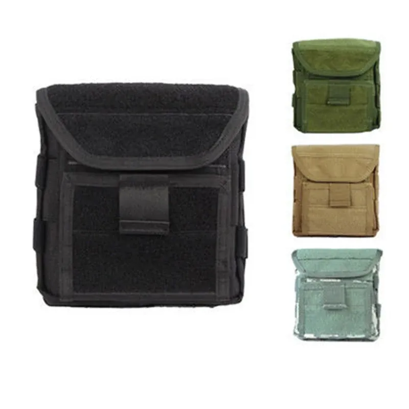 Väskor 1000D Tactical Molle Admin Ammo Pouch Compact EDC Bag Outdoor Organizer Licens för ryggsäck Vest Hunting Mag Bag Midjepaket