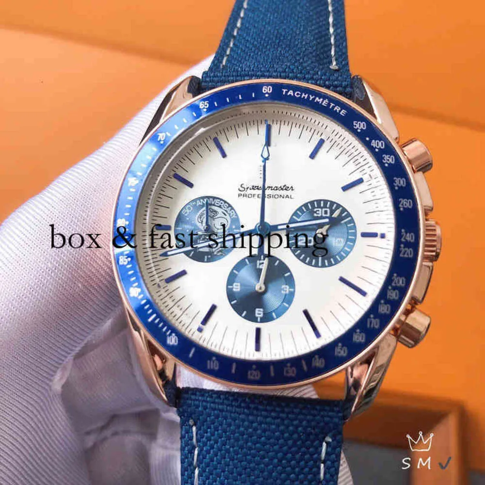 Chronograph Superclone Watch G O Watches Designer Wristwatch M E الفاخرة