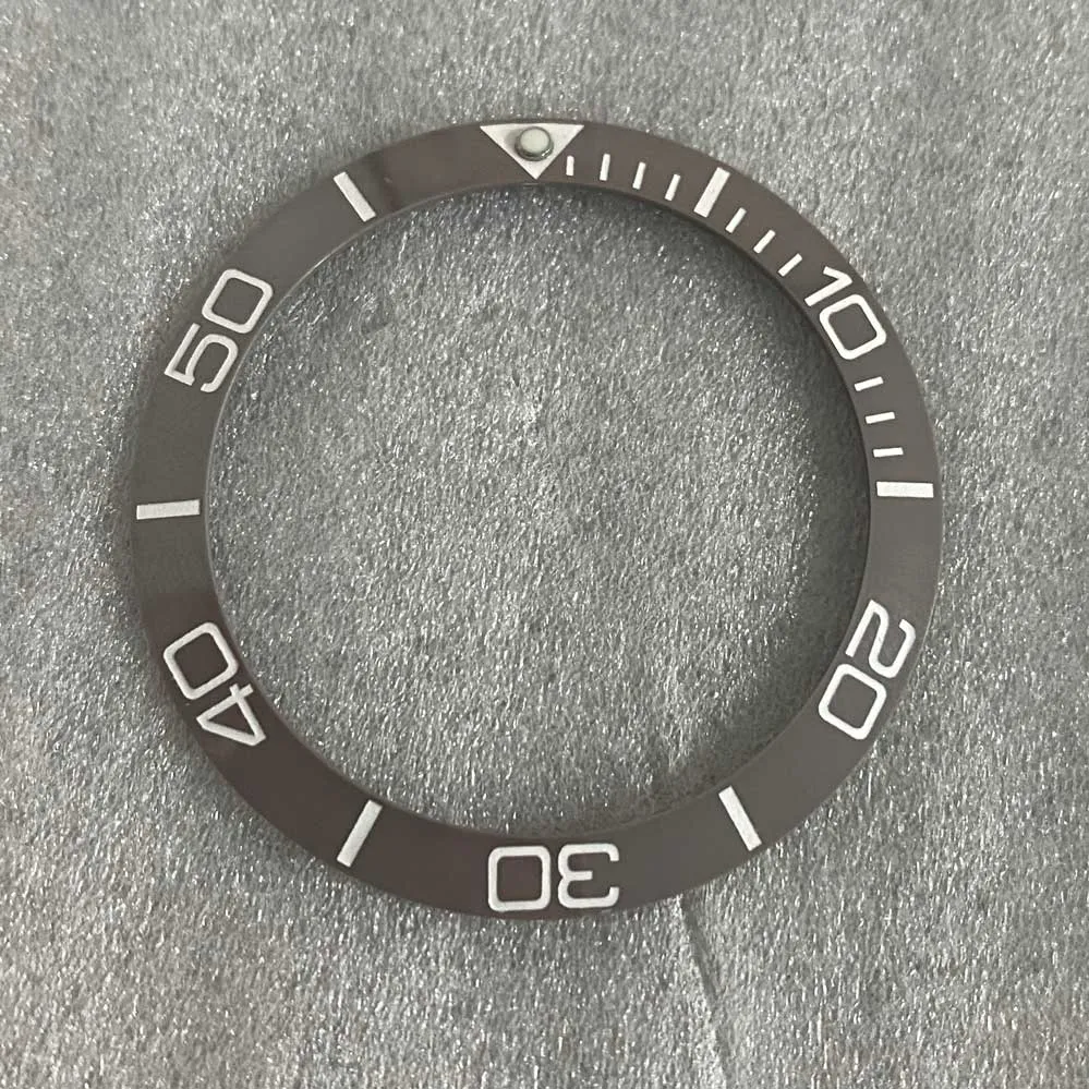 Acessório de relógio de 38 mm adequado para caixa de relógio SUB 40 mm, diâmetro da moldura de cerâmica dentro de 38 mm, 30,5 mm