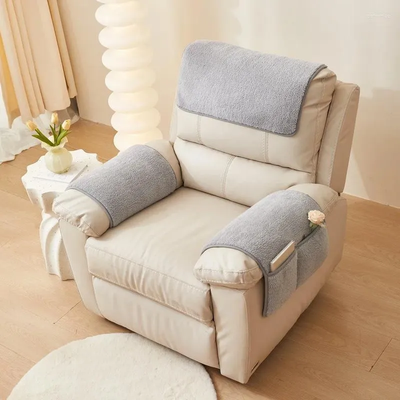 Soft Lamb Velvet Chair Covers Resistant Anti Fade Wear Resistant Reclining Sofa Armrest From Periwinkle 17.95 DHgate.Com