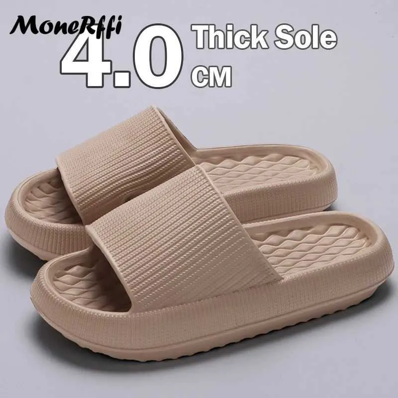 Slippers Cloud For Men Thick Sole Summer Beach Slides Bathroom Anti Slip Slipper Soft Sandals Ultra-Light Shoes Man Flip Flops01T6ZO H2403225OPM H240322