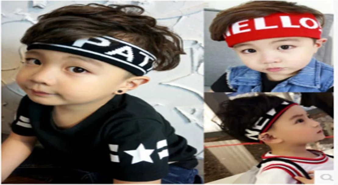 2020ファッション新しい女の子の男の子幼児幼児プレーンストレッチコットングラスヘッドバンド素敵なヘアバンドアクセサリー7055363