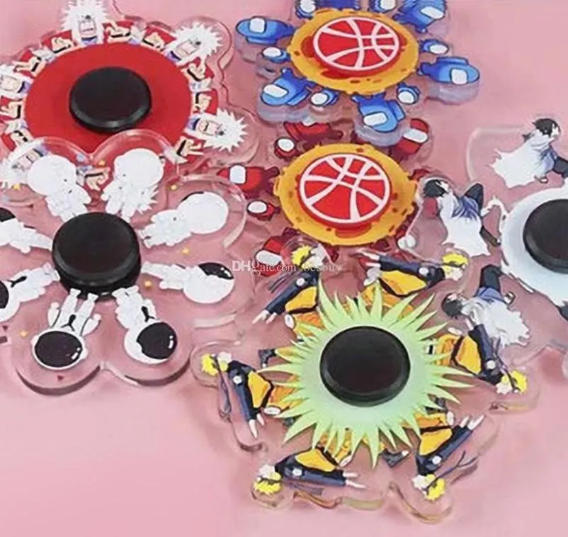 3D Phantom Toys Party Favor Fingertip Toy Stress Educational Spinning Enfants Cadeau Capteur Doigts spinner avec boîte package1871183
