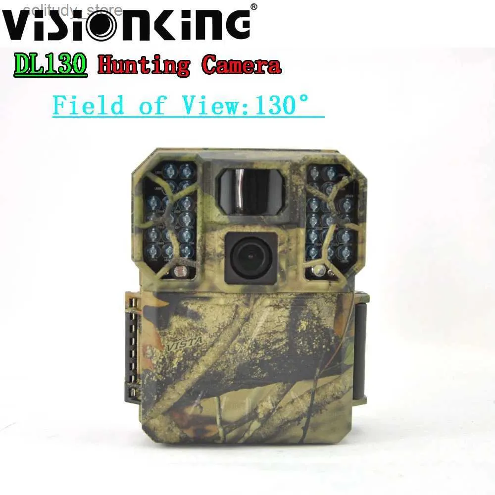 Jacht Trail Camera's Visuele Jacht Trail Camera Nachtzicht Infrarood 16MP HD 1080P Outdoor Wildlife Foto Tra Ultra HD Video Resolutie Camera Q240321