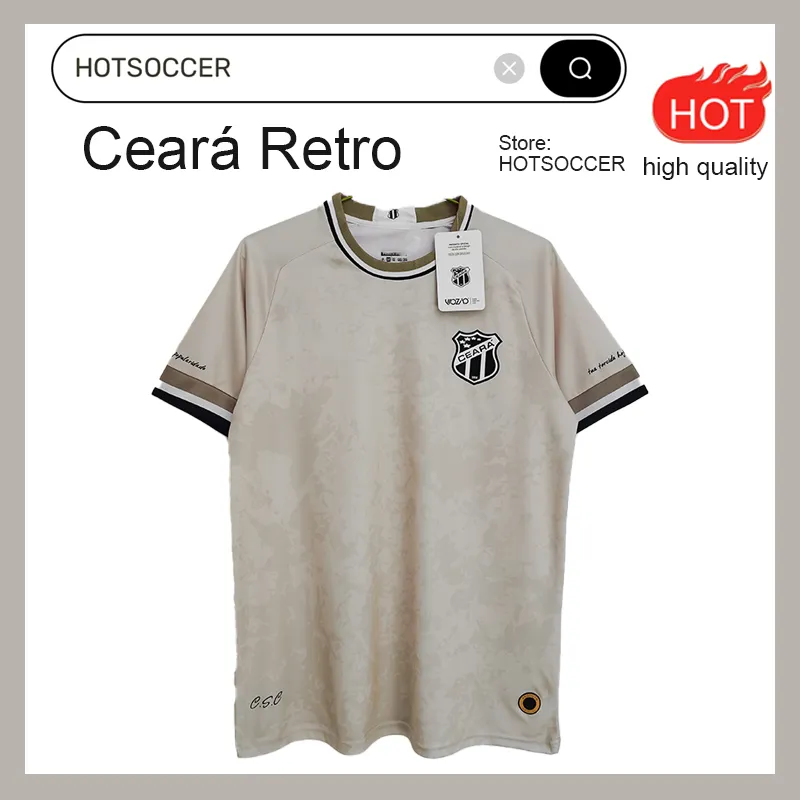 22 23 Ceara Retro Mendoza Men Football SC Jersey 22 23 Lucas Ribeiro Lima Ze Roberto Hotsoccer