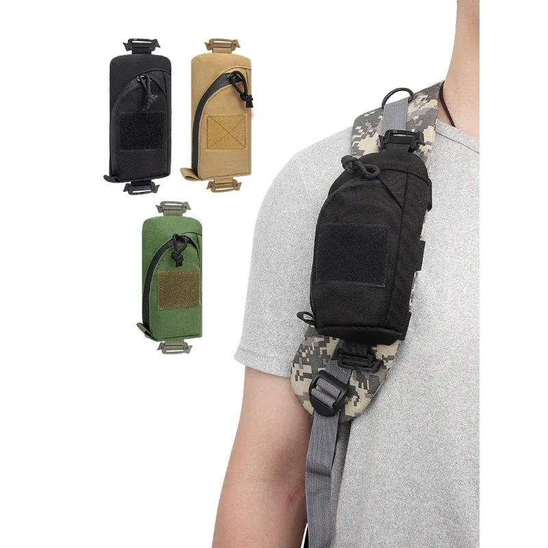 Tassen tactische molle zakje Militaire EDC Pack Belt Taille Tas Telefoon Holder Rugzak Schouderband Accessoire tas voor buitenjacht