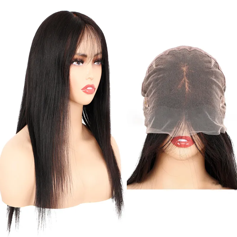 Brazilian Human Hair HD Full Lace Wig 16-26 inch Silky 