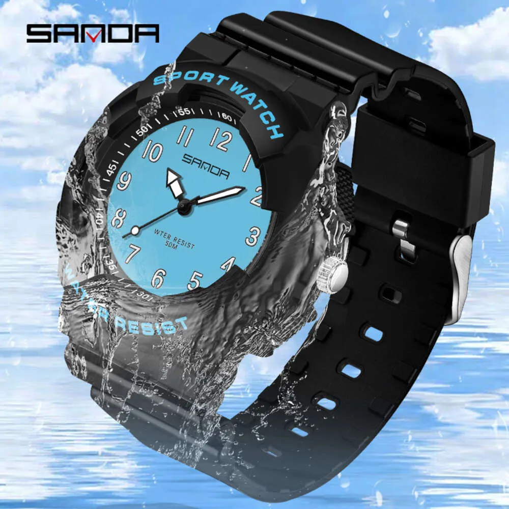 2024 Nya kvinnorstudenter Junior School Youth Style High Beauty Simple Children's Quartz Watch