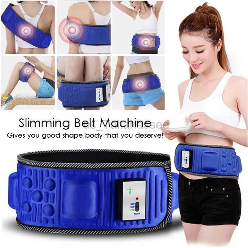 Slimming Belt Electric fitness vibration massager with 5 motors for weight loss waist and leg weight loss fat burning weight loss and body shaping machine 240321