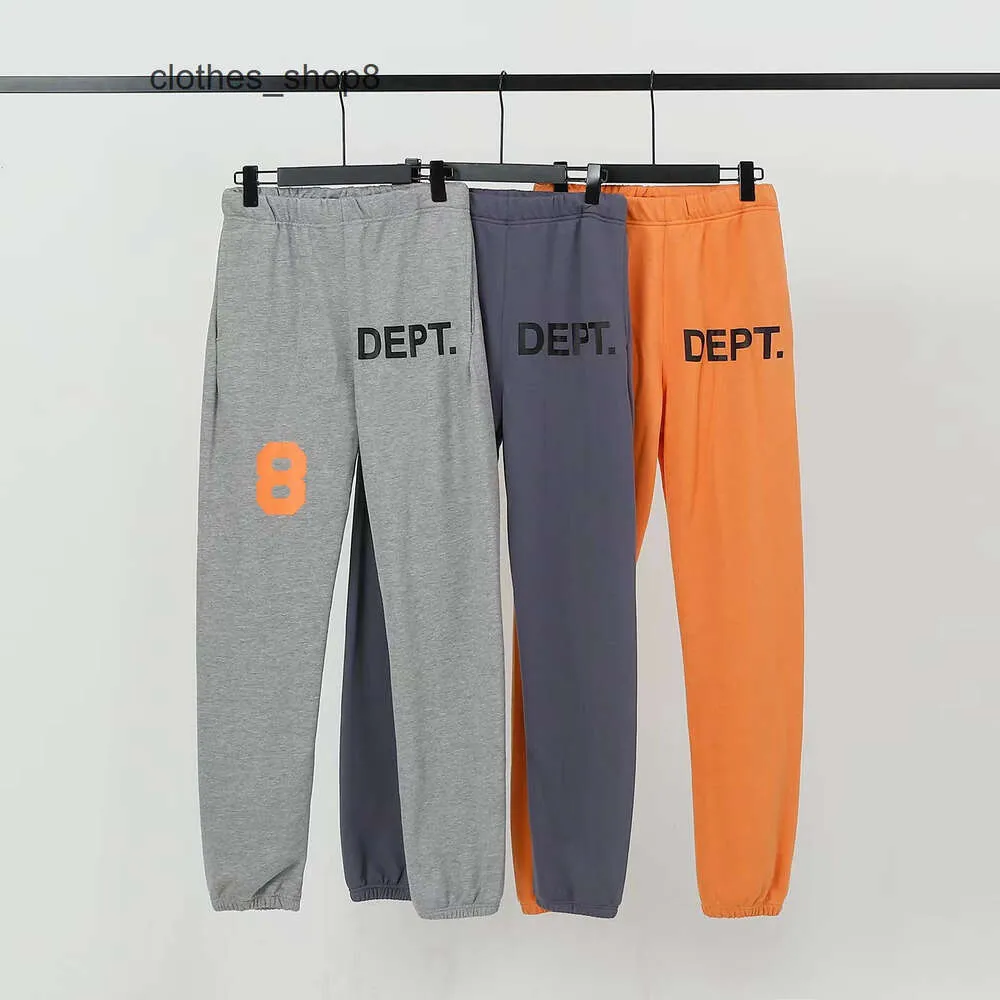 Sweatpant Jeans Shorts Galleryss Mens Calças 2024 Designer Dept Fall Los Angeles High Street Calças Homens e Mulheres Esportes Perna Reta Apertado 2I5Q