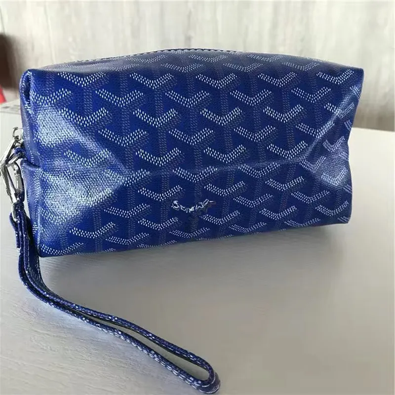 Makeup Bag designer väska lyx toalettartiklar lapptäcke grafisk design väska material läder väskor mode casual stil kosmetisk väska mångsidig populär stil väska