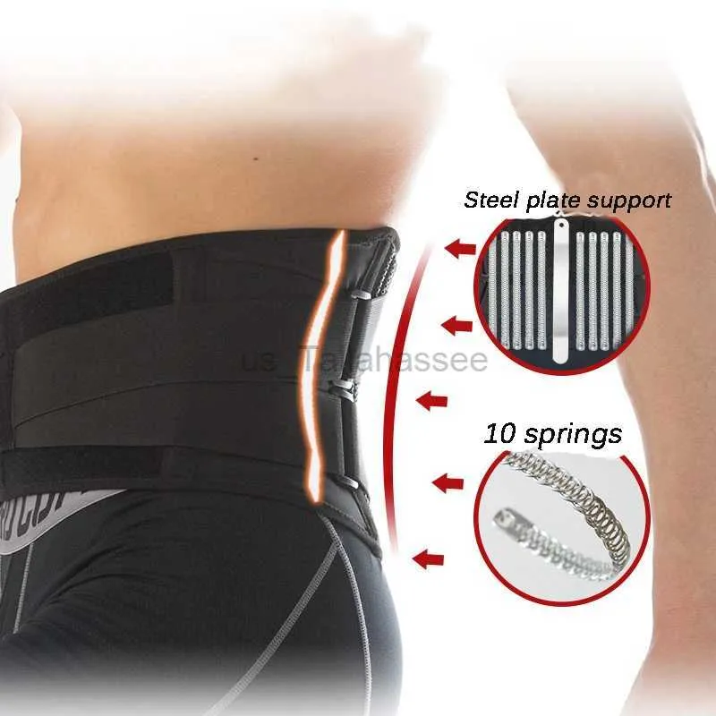 Slimming Belt Lumbar support belt strong lower back support belt waist trainer sports pain relief and slimming belt 240321