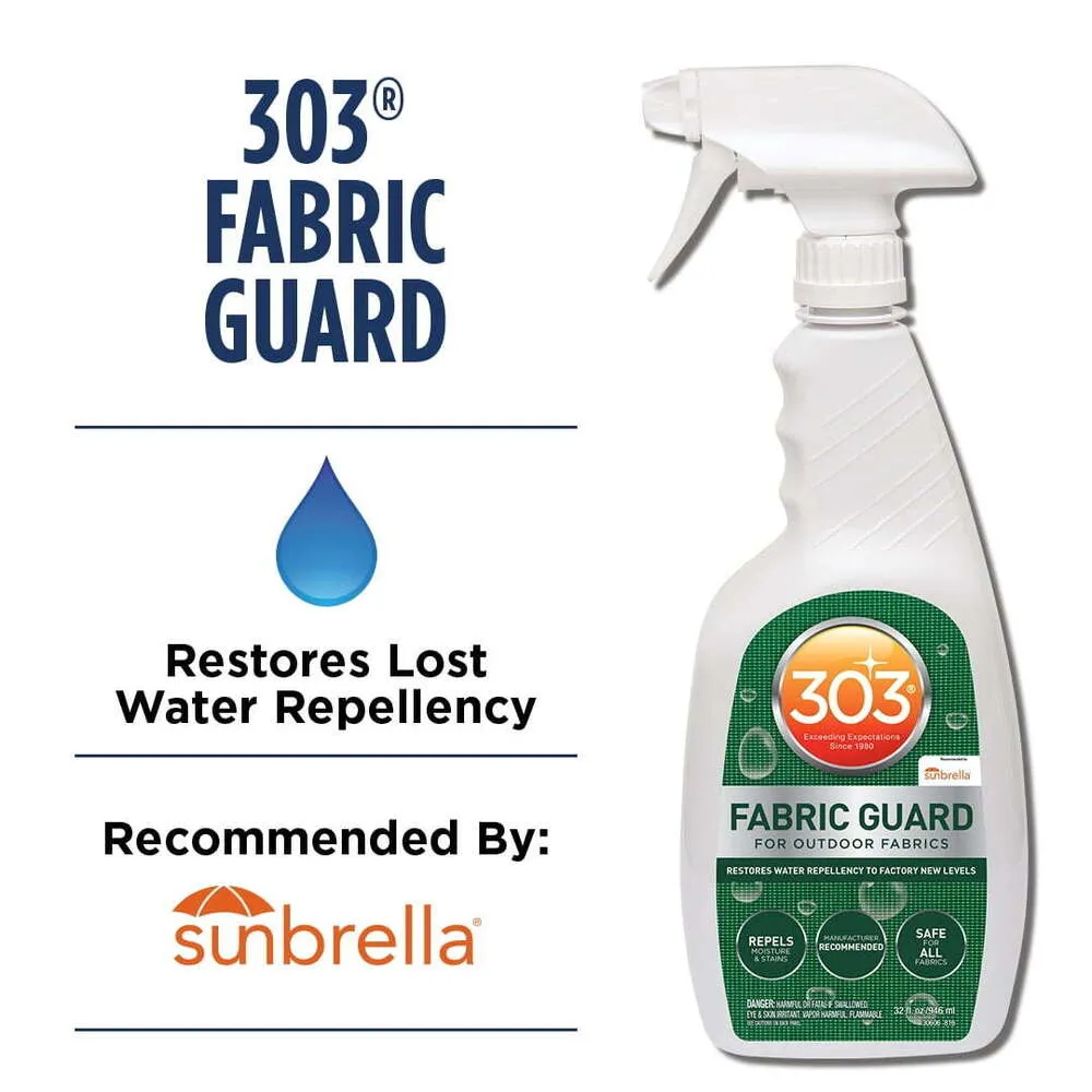 303 Fabric Guard ripristina la repellenza all'acqua e alle macchie sicura per tutti i tessuti - 32 once (30606CSR)