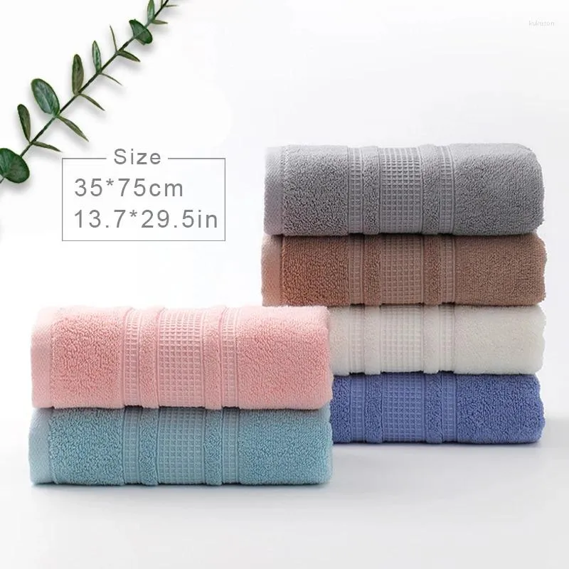 Havlu Kalınlaştırılmış Saf Pamuk Banyo Yüzü Yetişkin Mikrofiber Hızlı Dry için Yumuşak ve Emici