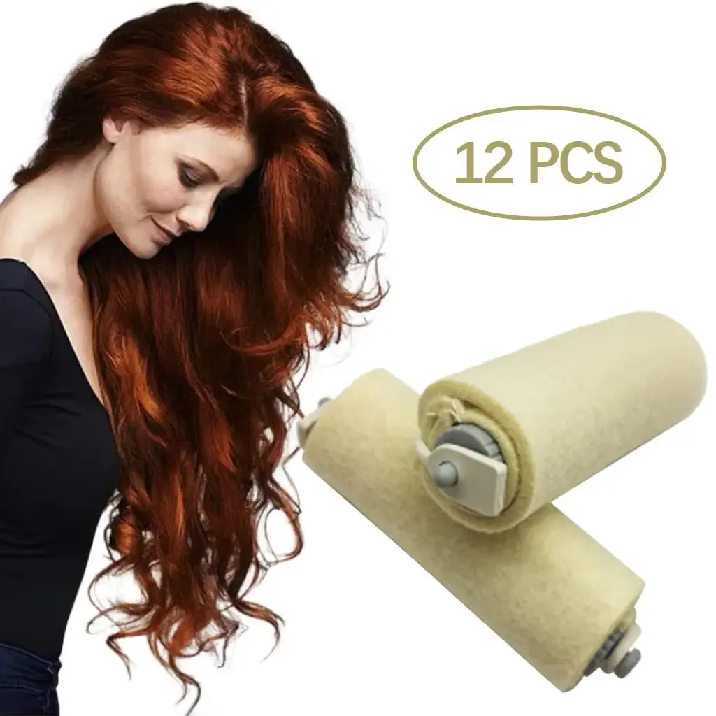 12x Hot Perm Air Pressure Cotton Curling Hair Not Hurt Hair 3mm Thick for Barber