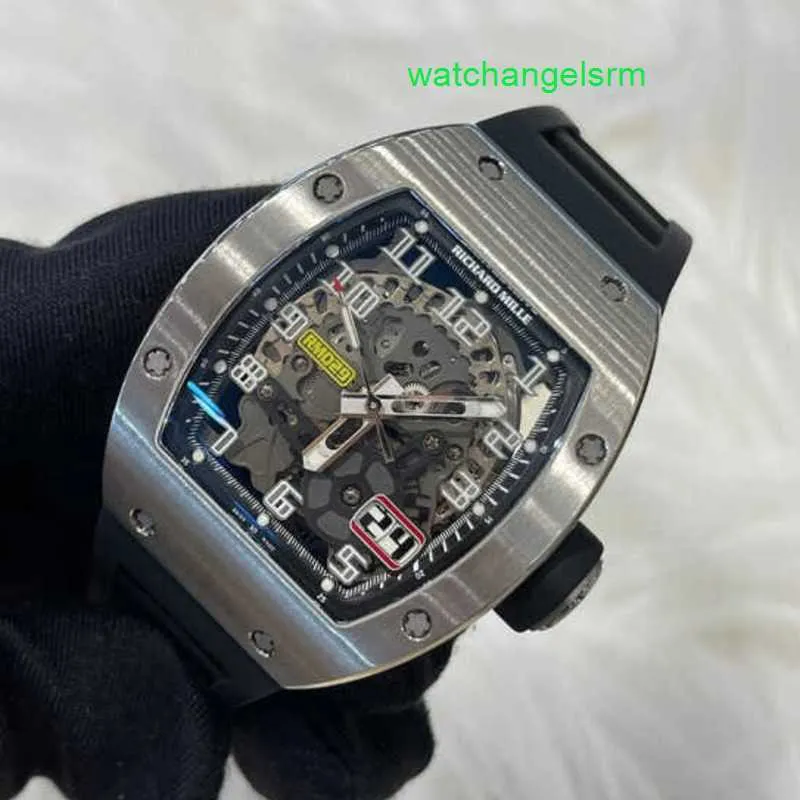 RM Watch Swiss Watch Tactical Watch RM029 Titanium Alloy Fashion Leisure Business Sports Wristwatch