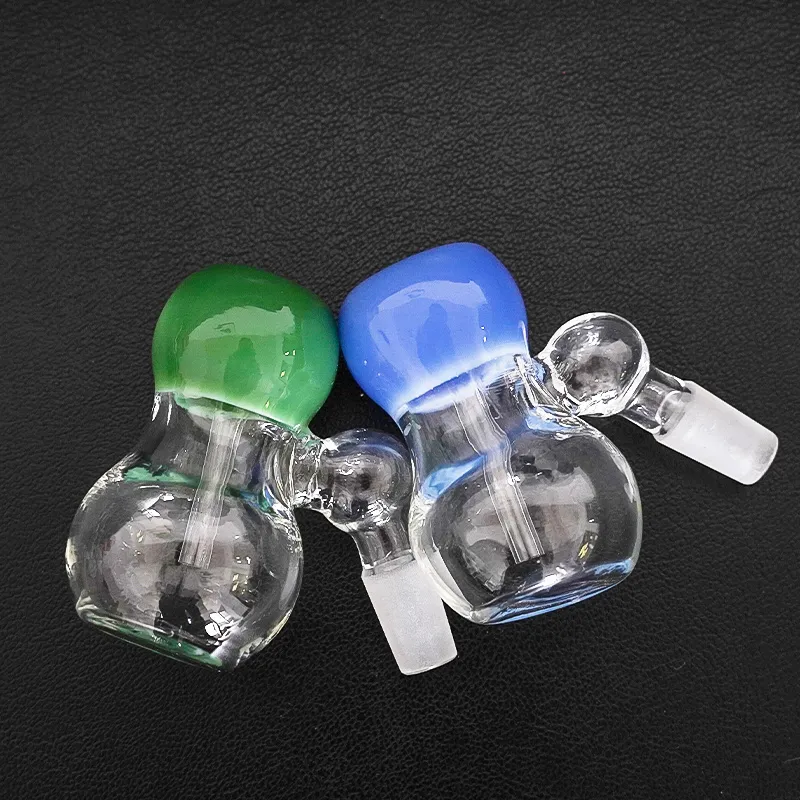 Burner Pipes 14mm 18mm Male and Female Heady Skull Glass Pipe Mini Pipe Oil Burner Pyrex Heady Glass Smoking Pipes SW102