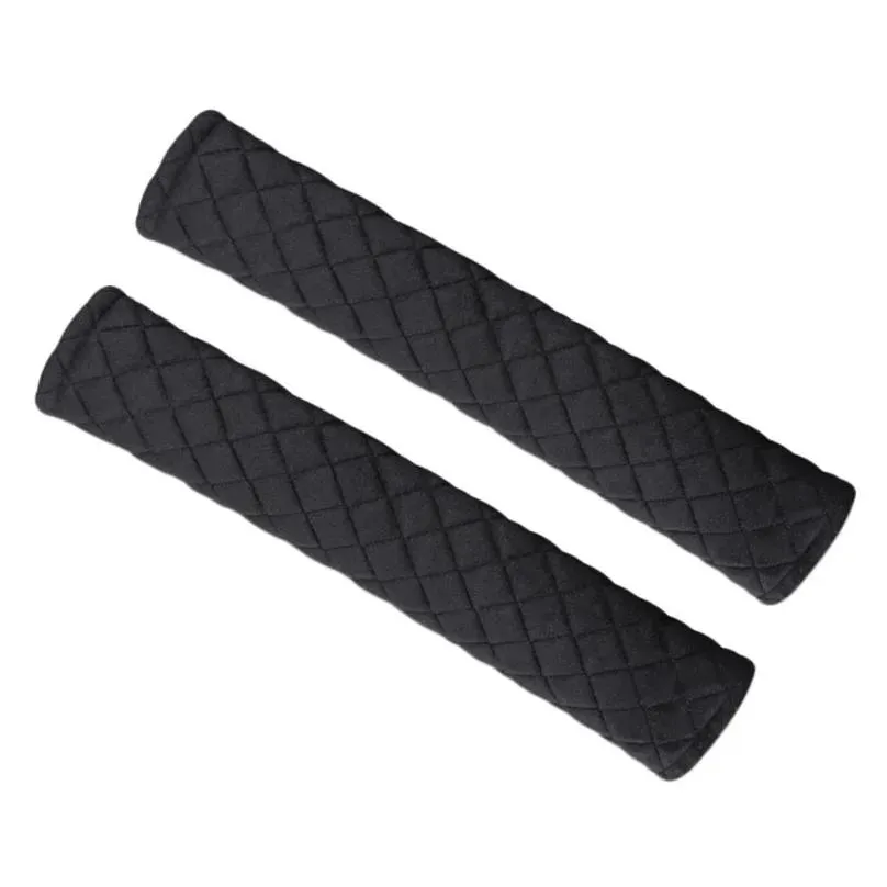 Cintos de segurança Acessórios 2 Pcs Almofadas de cinto de segurança de carro P Soft Seatbelt Er Almofada Shoder Strap Protector Mobile Er7203516 Drop Delivery Auto Ot4Op