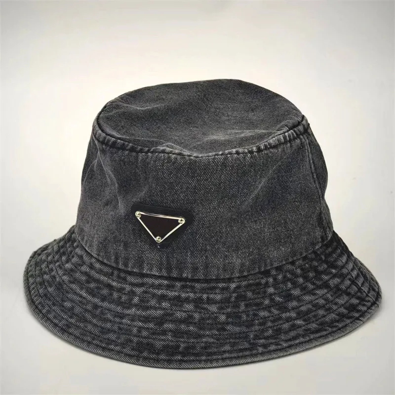 Chapeau de seau designer cowboy cent Casquette casquette chapeaux de plage larges chapeaux de pêcheur salé Patchwork de haute qualité voyage camping en plein air